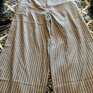 BCBG  Wide Leg Strip Pants